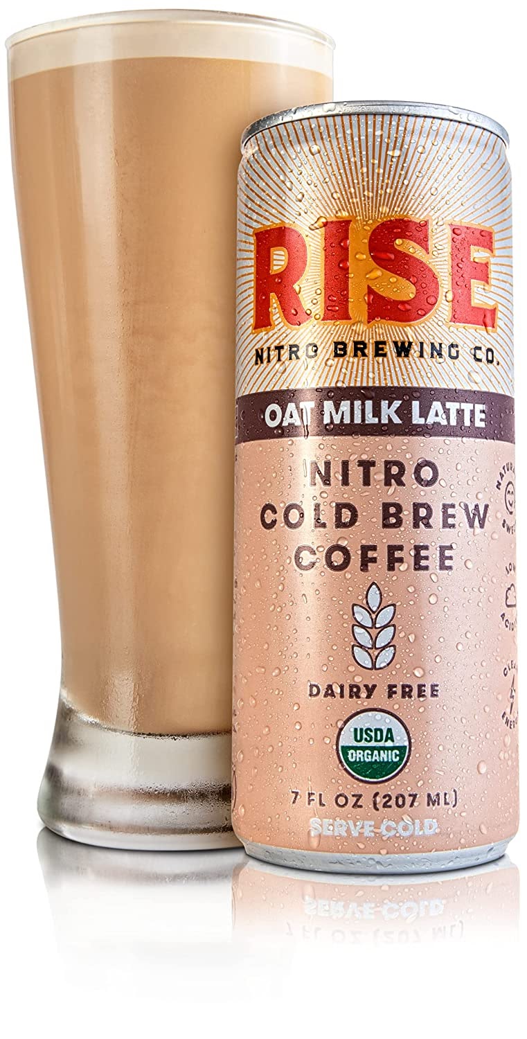 10. Rise Brewing Co. Oat Milk Nitro Cold Brew Latte  
