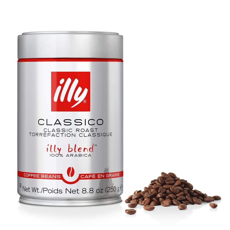  11. illy Classico Whole Bean Coffee