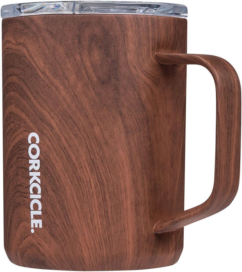 2. Corkcicle Coffee Mugs - Triple-Insulated Stainless Steel Cup with Handle