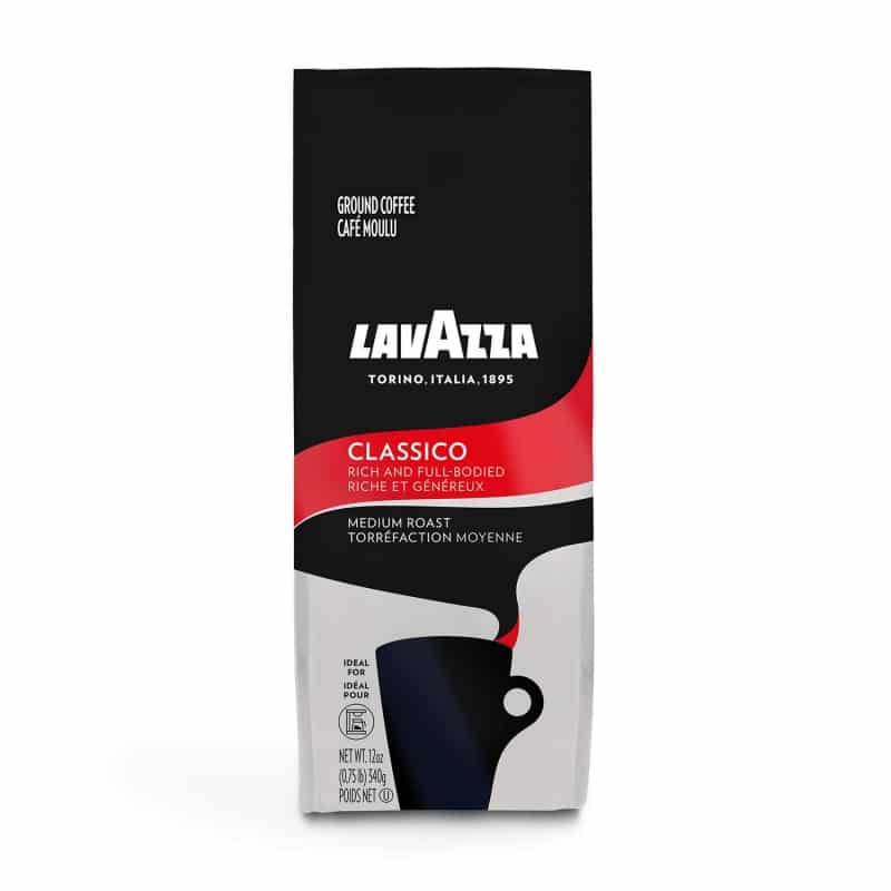 3. Lavazza Classico Ground Coffee Blend