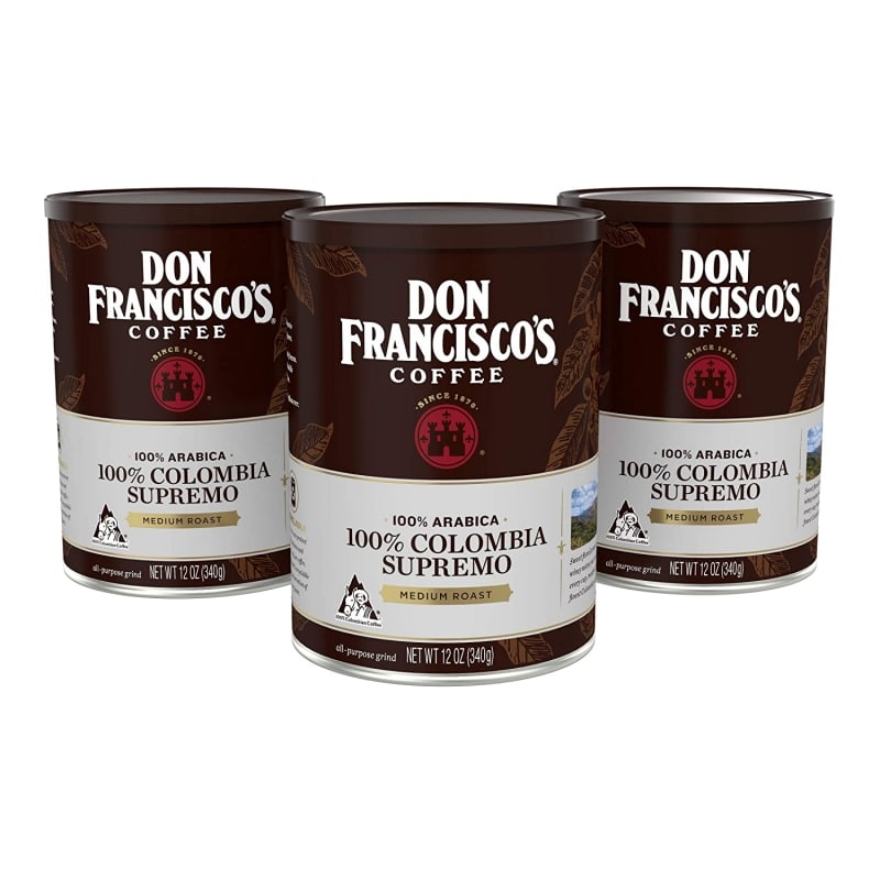 5. Don Francisco's Colombian Coffee Brands Supremo 