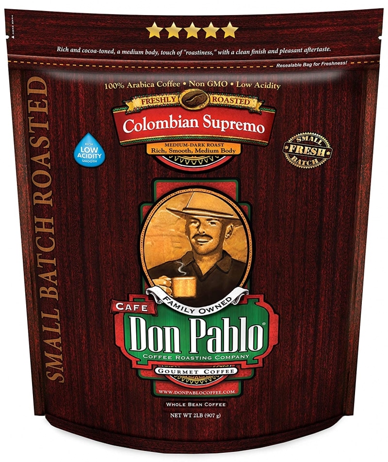 6. 2LB Don Pablo Colombian Supremo  