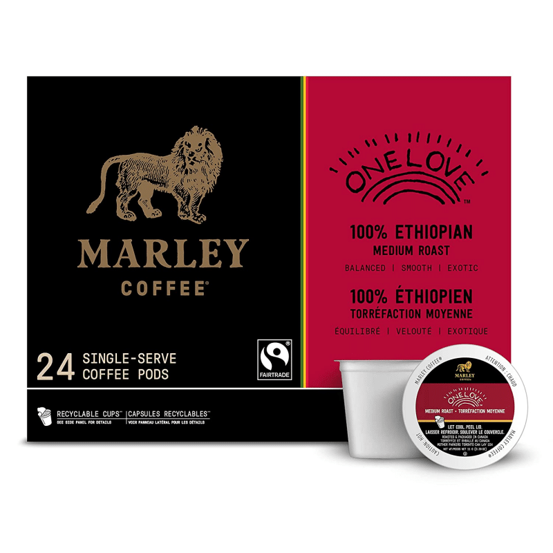 7.  Marley Coffee One Love Ethiopian Coffee 