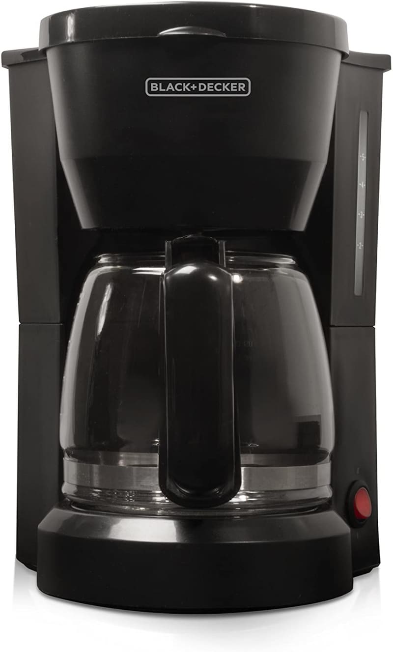 8. BLACK+DECKER 5-Cup Coffeemaker 