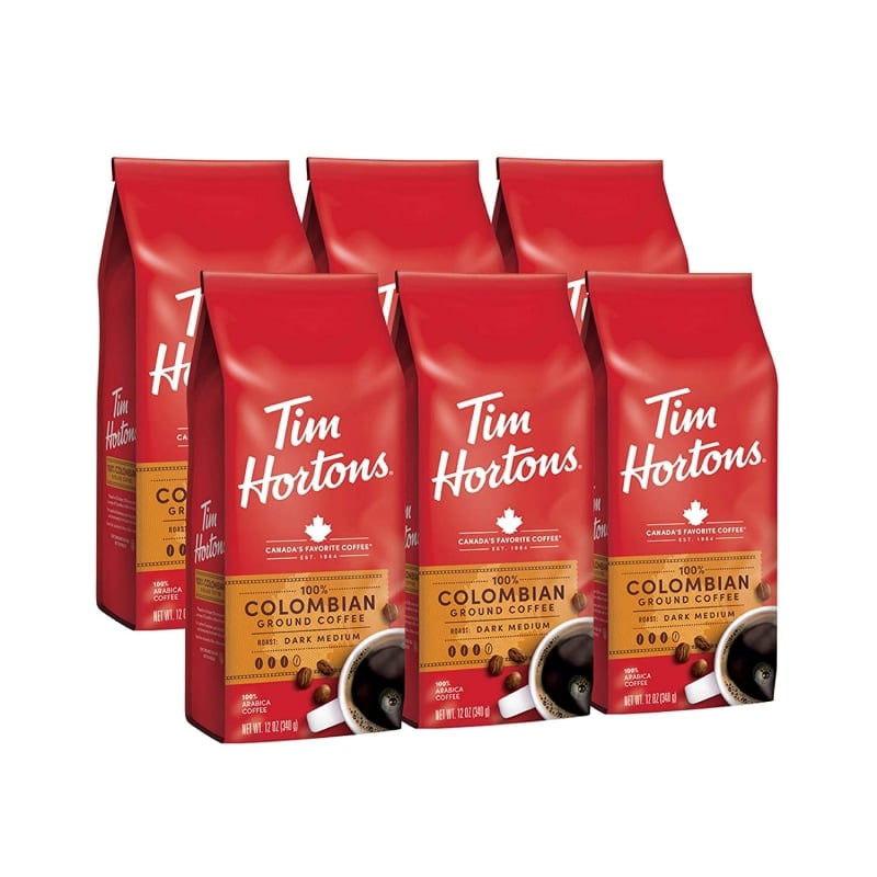 8. Tim Hortons Colombian Coffee