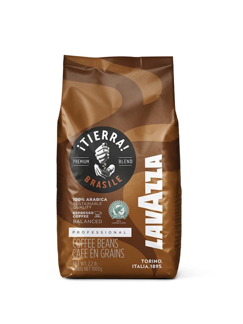 1. Lavazza TIERRA! Brasile Whole Bean Espresso Blend
