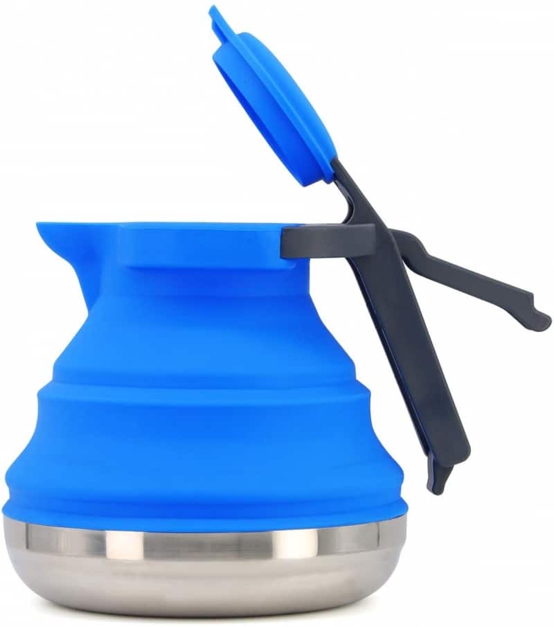 15. Collapsible Camping Kettle 