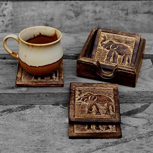 2. STORE INDYA Coffee Cup Coaster