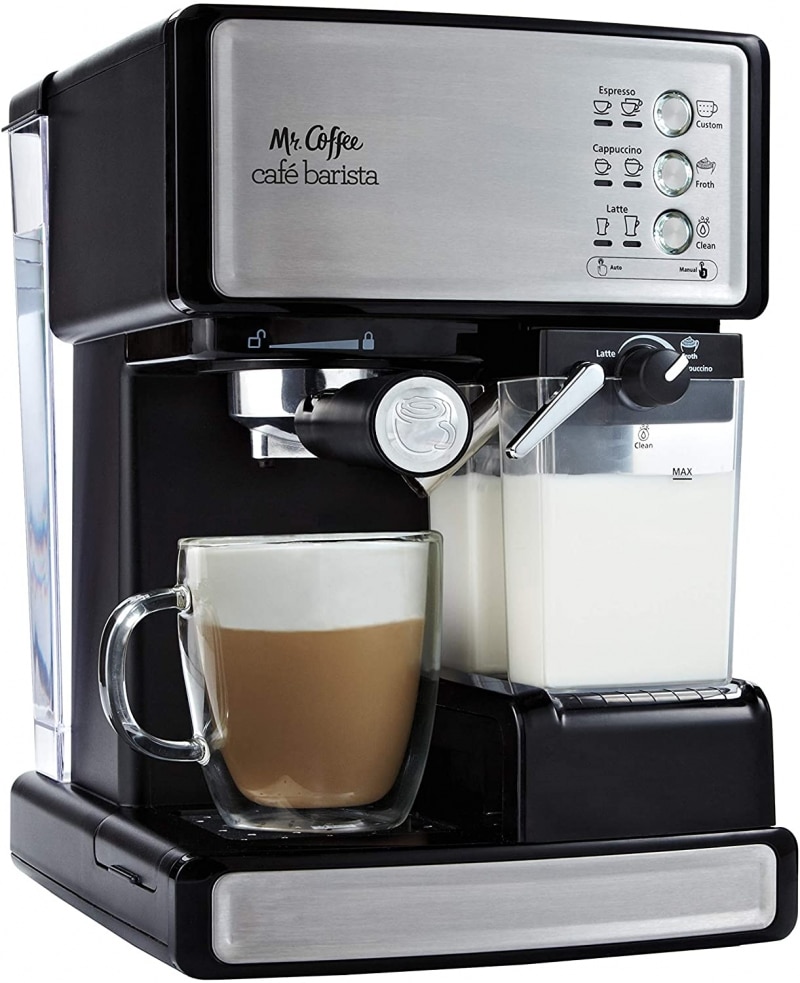 3. Mr. Coffee Espresso and Cappuccino Maker