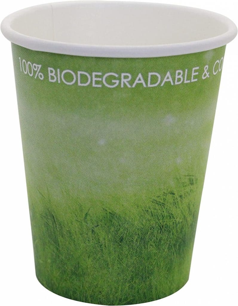 5. Special Green Grass Design, Disposable Hot Paper Cup