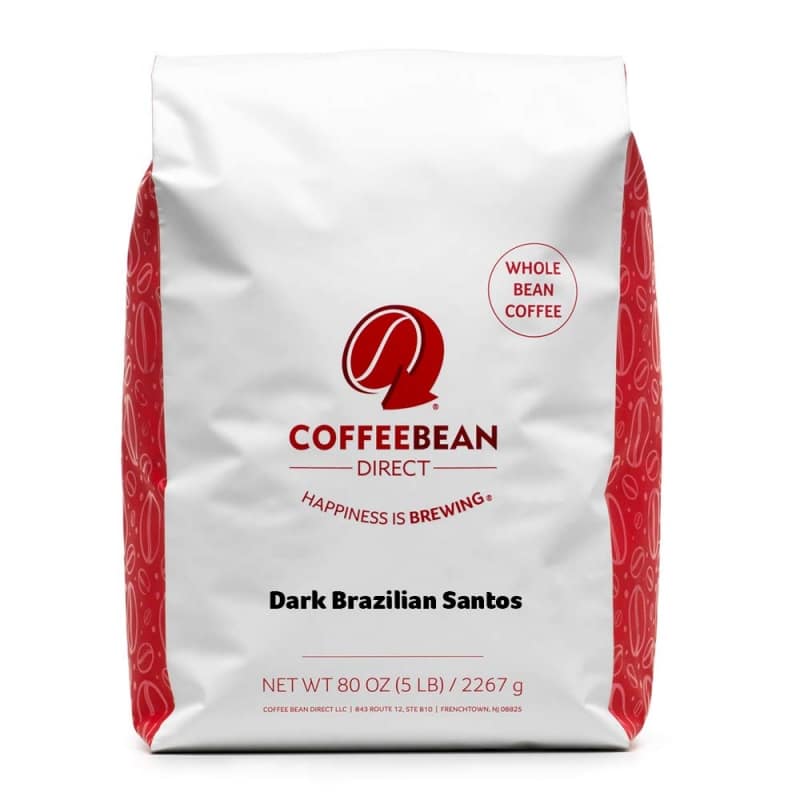 8. Dark Brazilian Santos by Coffee Bean Direct