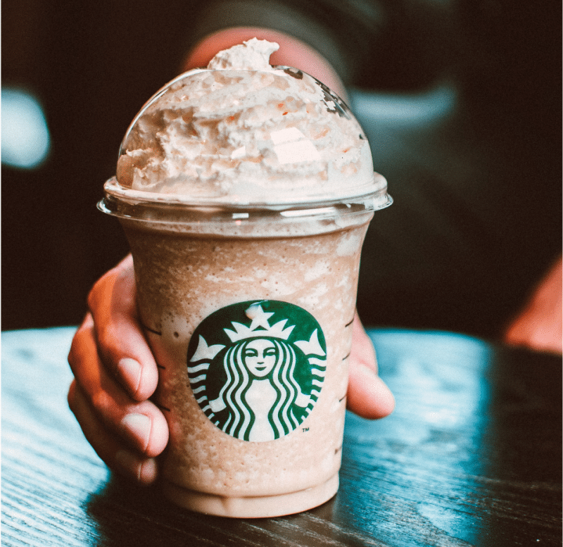 What is a frappuccino at Starbucks?