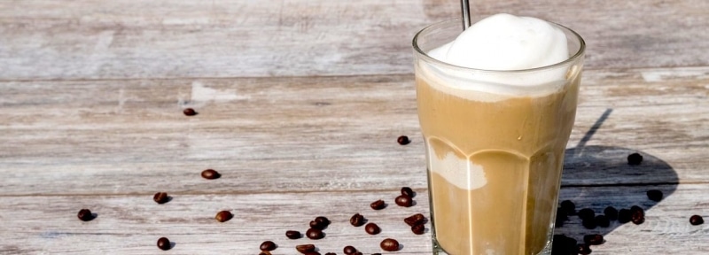 How to make banana milk coffee - step 3