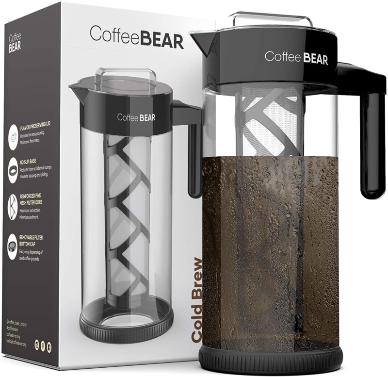 8. Coffee Bear Cold Brew Coffee Maker