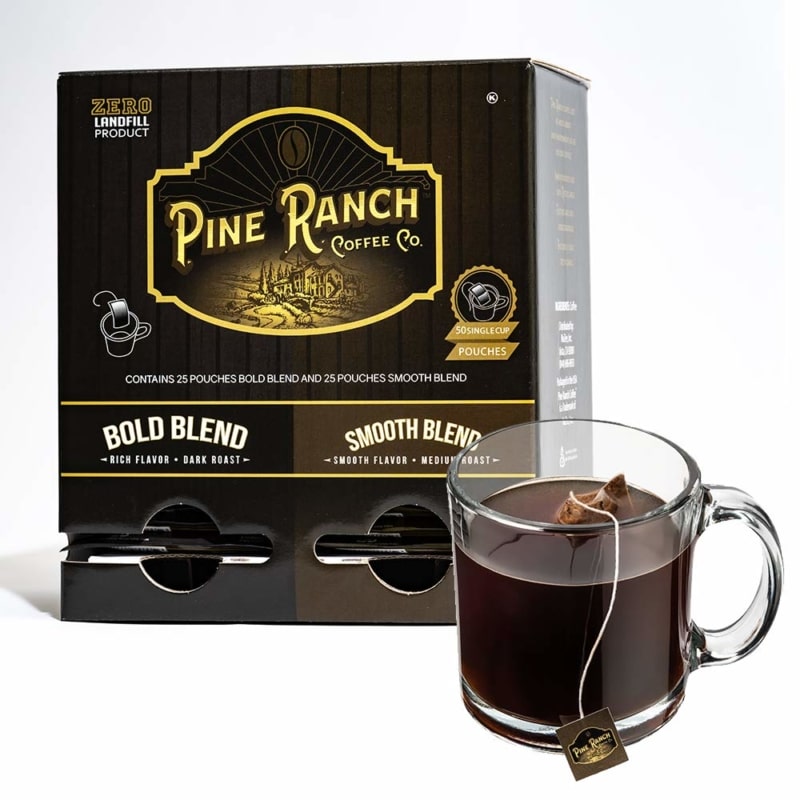1. Pine Ranch Single-Serve Steeped Coffee 