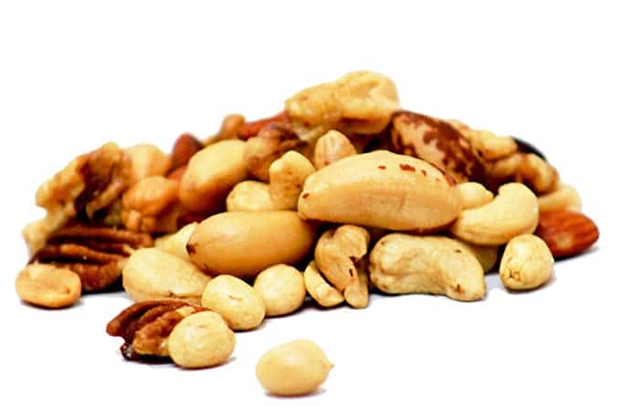 Unsalted nuts