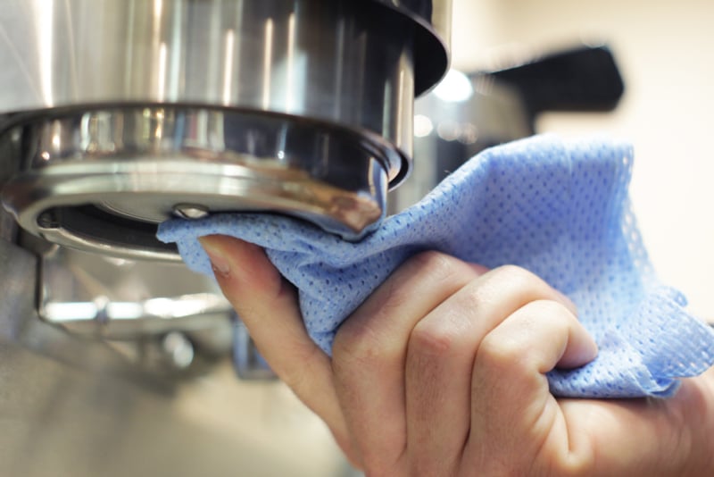 Cleaning your coffee machines properly