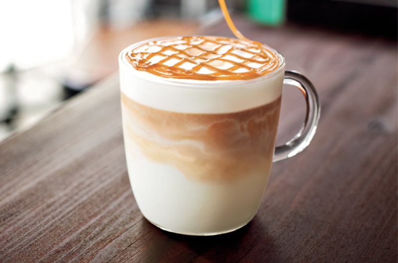 caramel macchiato cafe