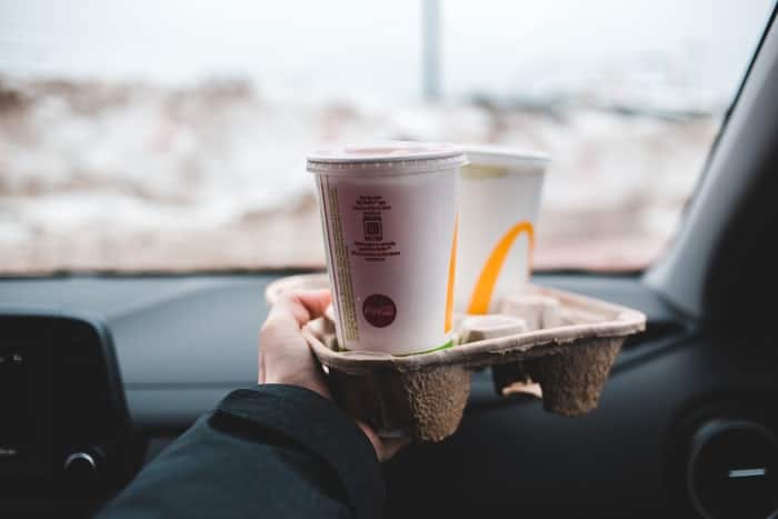 Standard Coffee Cup Fits To Drinks Holders In The Car(1)