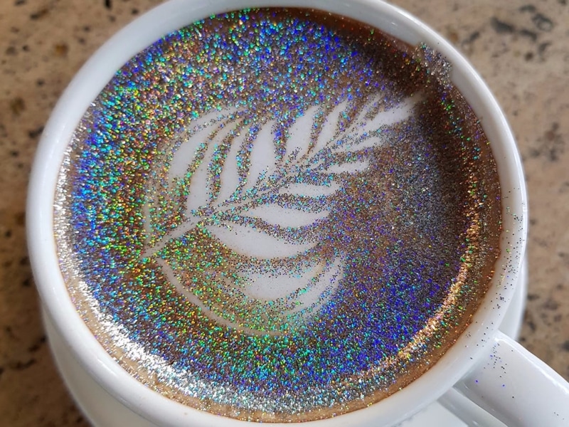 Glitter Cappuccino Coffee in Australia