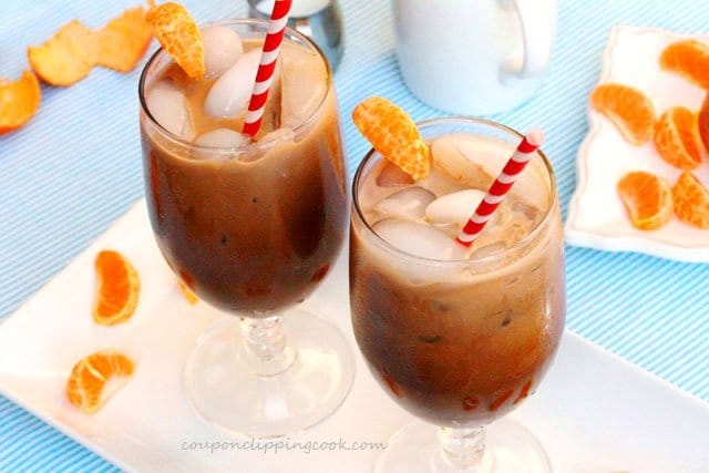 11. Iced Mandarin Orange Coffee 