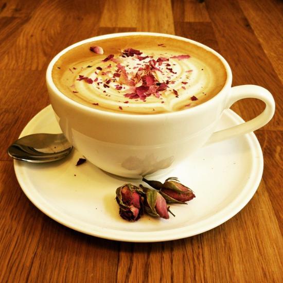 8. Rose Cappuccino