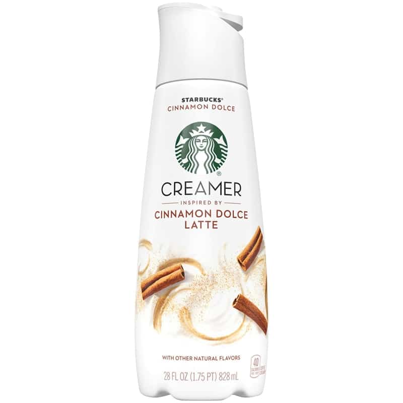 1. STARBUCKS Cinnamon Dolce Latte Creamer 