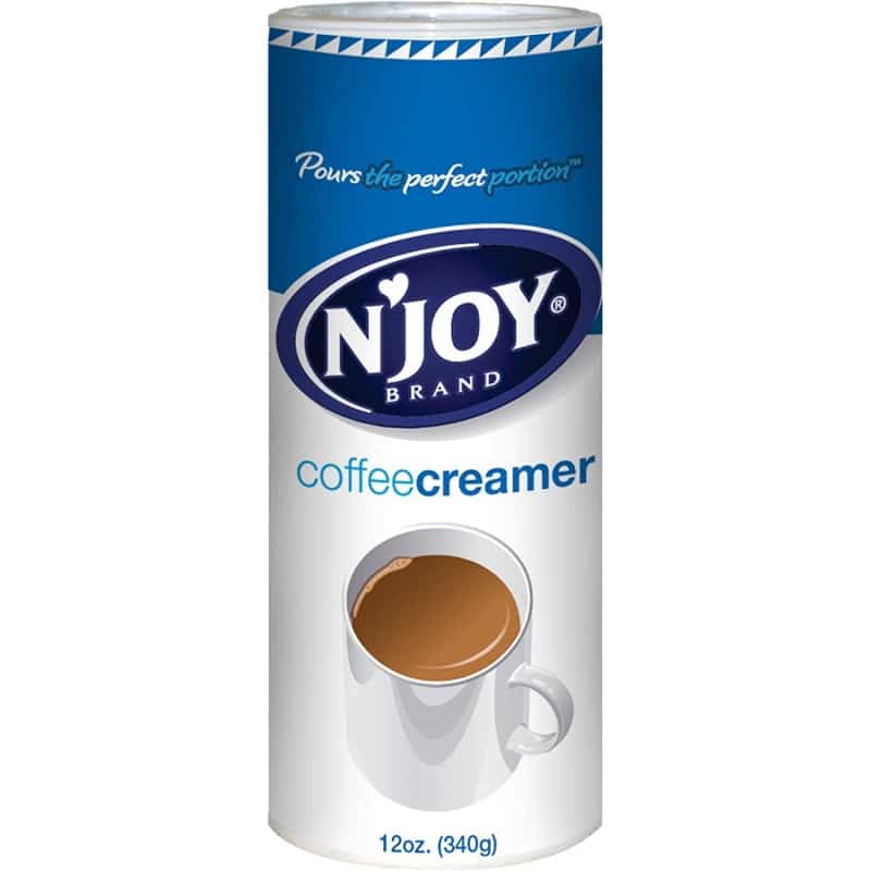 10. N'Joy Non-Dairy Coffee Creamer 