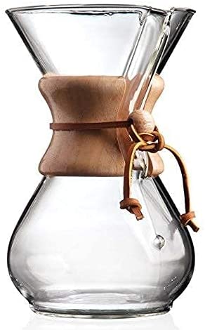 3. Chemex Pour-Over Glass Coffeemaker 