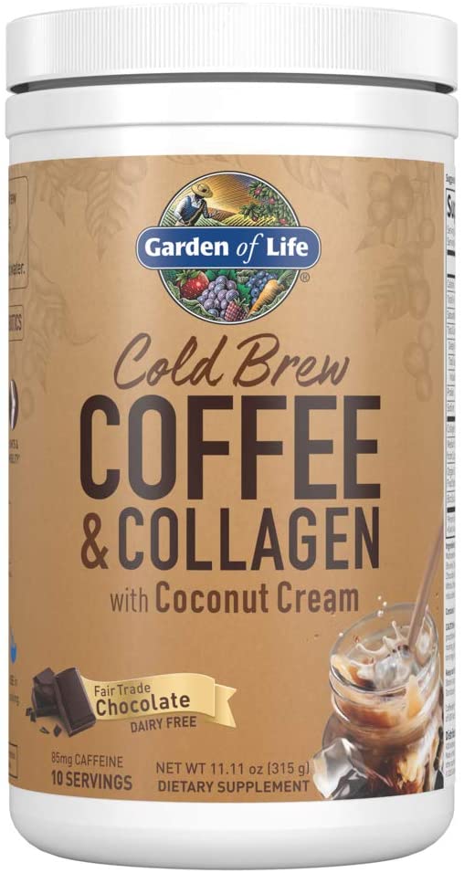 9. Garden Of Life Chocolate Cold Brew Coffee & Collagen 