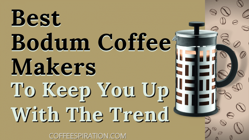 Best Bodum Coffee Makers To Keep You Up With The Trend in 2022