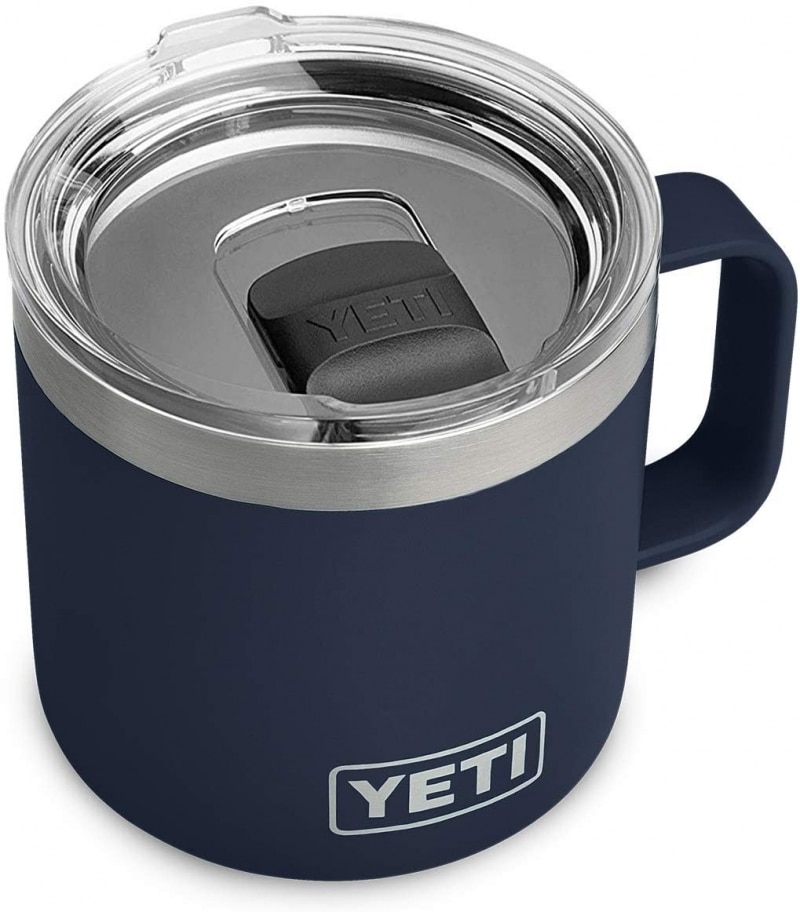 9. YETI Rambler Vacuum Insulated Stainless Steel Mug  