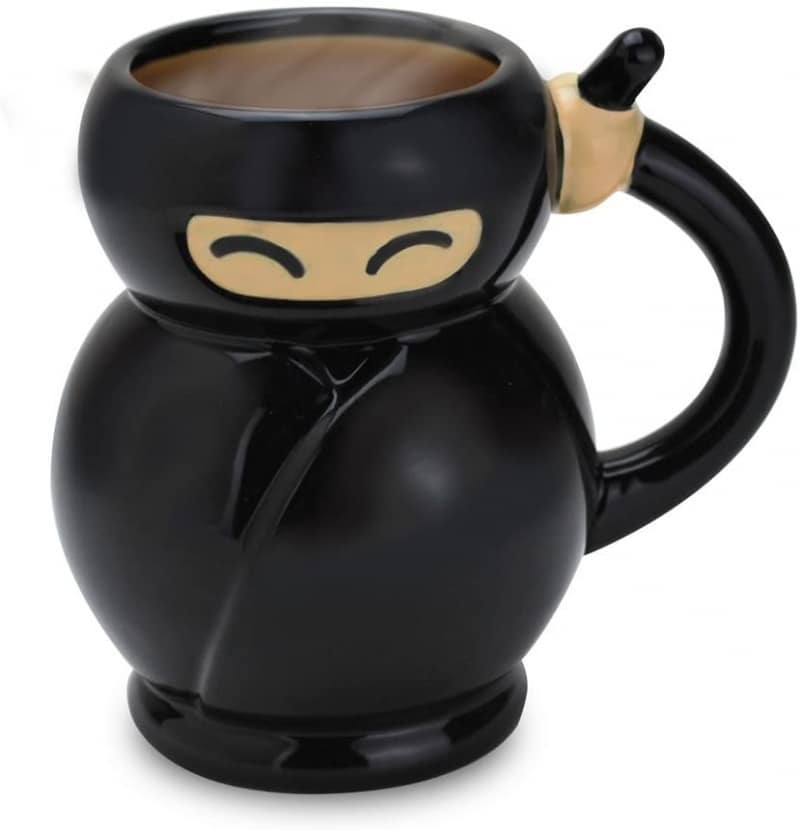 16. BigMouth Inc. Ninja Coffee Mug