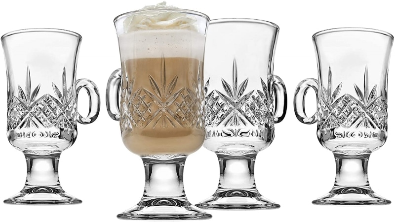 5. Godiger Dublin Irish Coffee Mugs