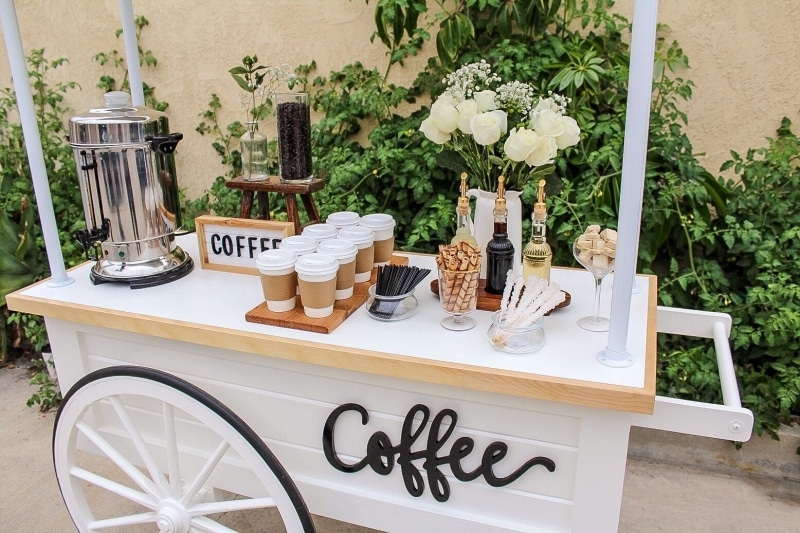 3. Rent a Coffee Cart  1