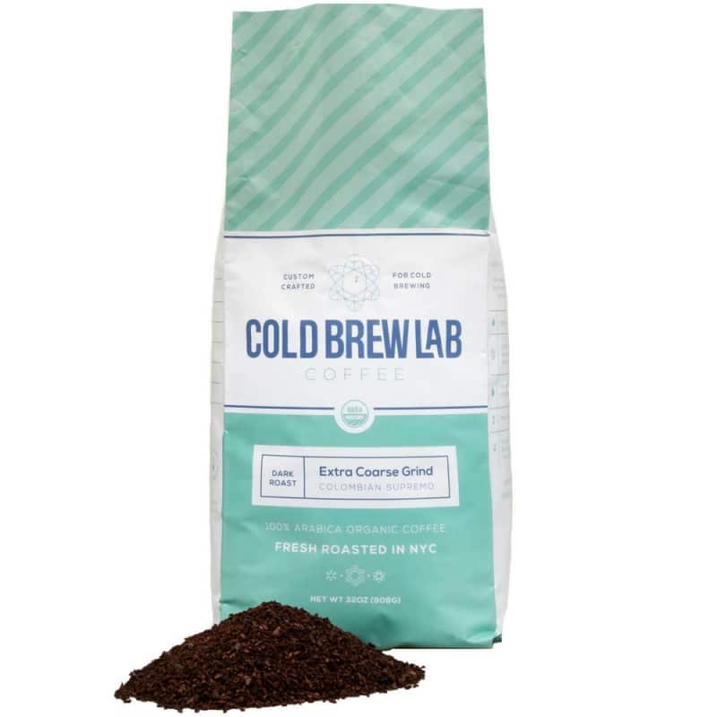 10. Cold Brew Lab Organic Coarse Ground Coffee For Cold Brew & French Press