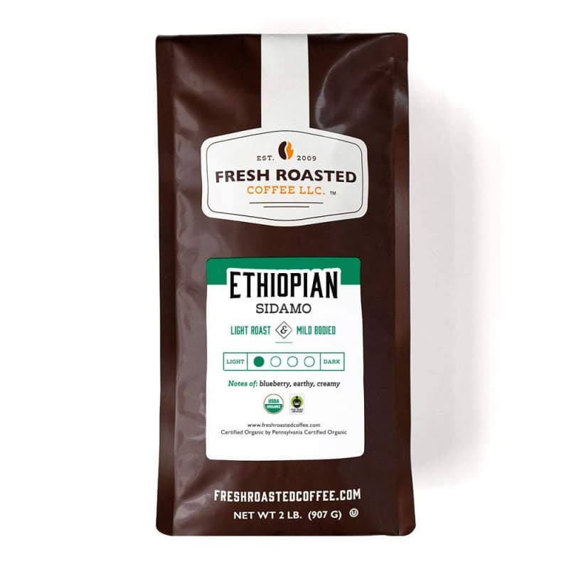3. Fresh Roasted Coffee LLC Ethiopian Sidamo Single Origin