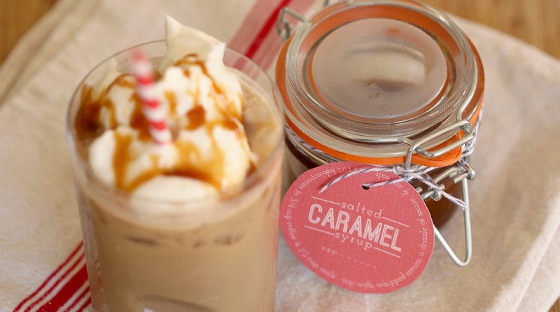 Salted caramel syrup 