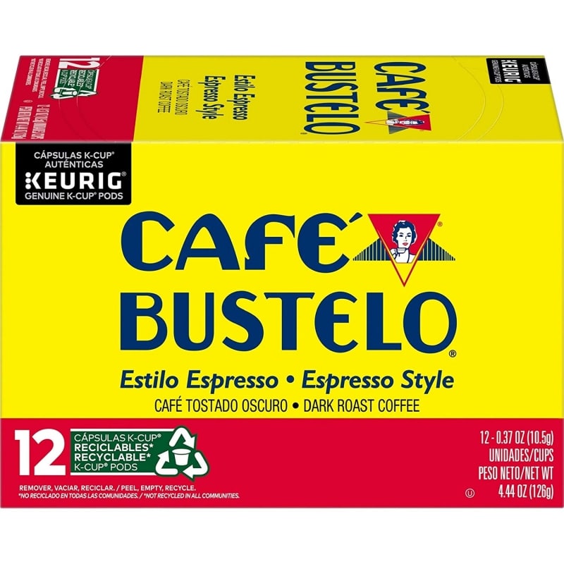 4. Café Bustelo Espresso Style Dark Roast