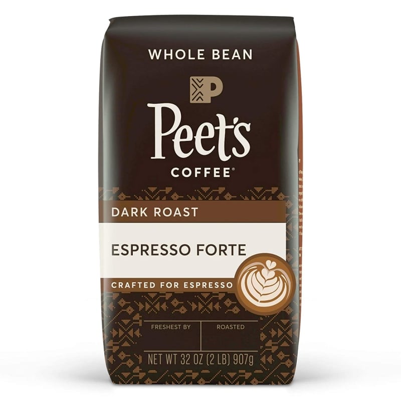 5.  Dark Roast Whole Bean Coffee For Espresso From Peet's Coffee
