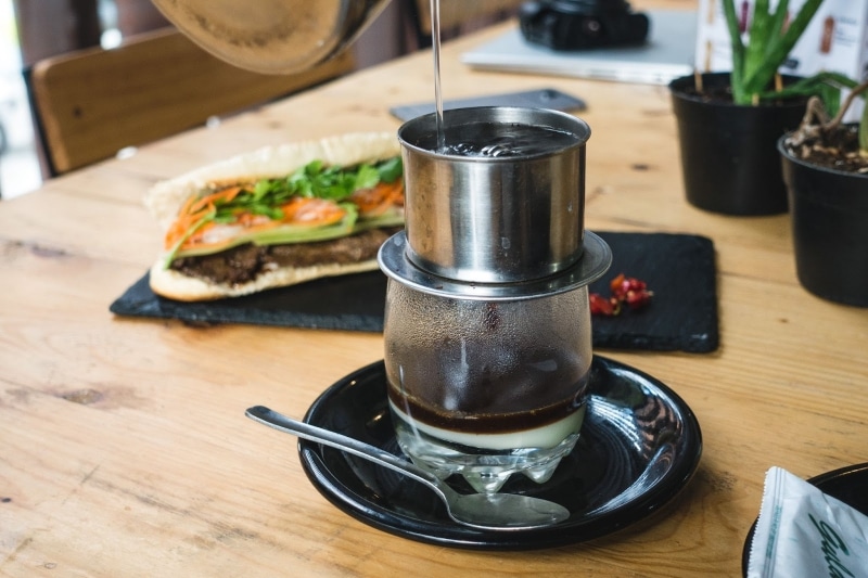 Vietnamese Milked Coffee (cà phê sữa) 