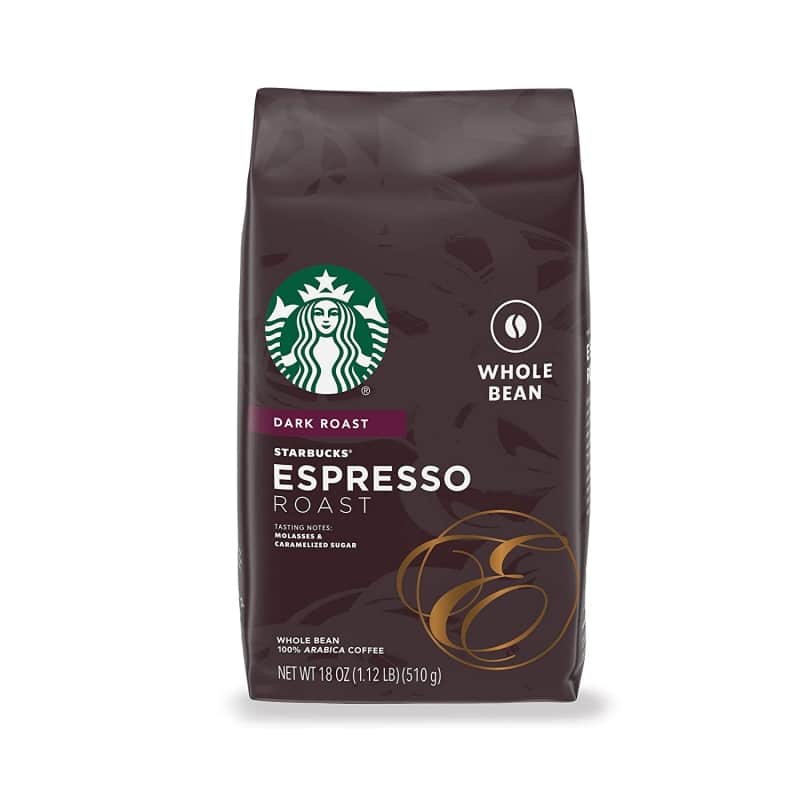 5. Starbucks Dark Roast Whole Bean Coffee 