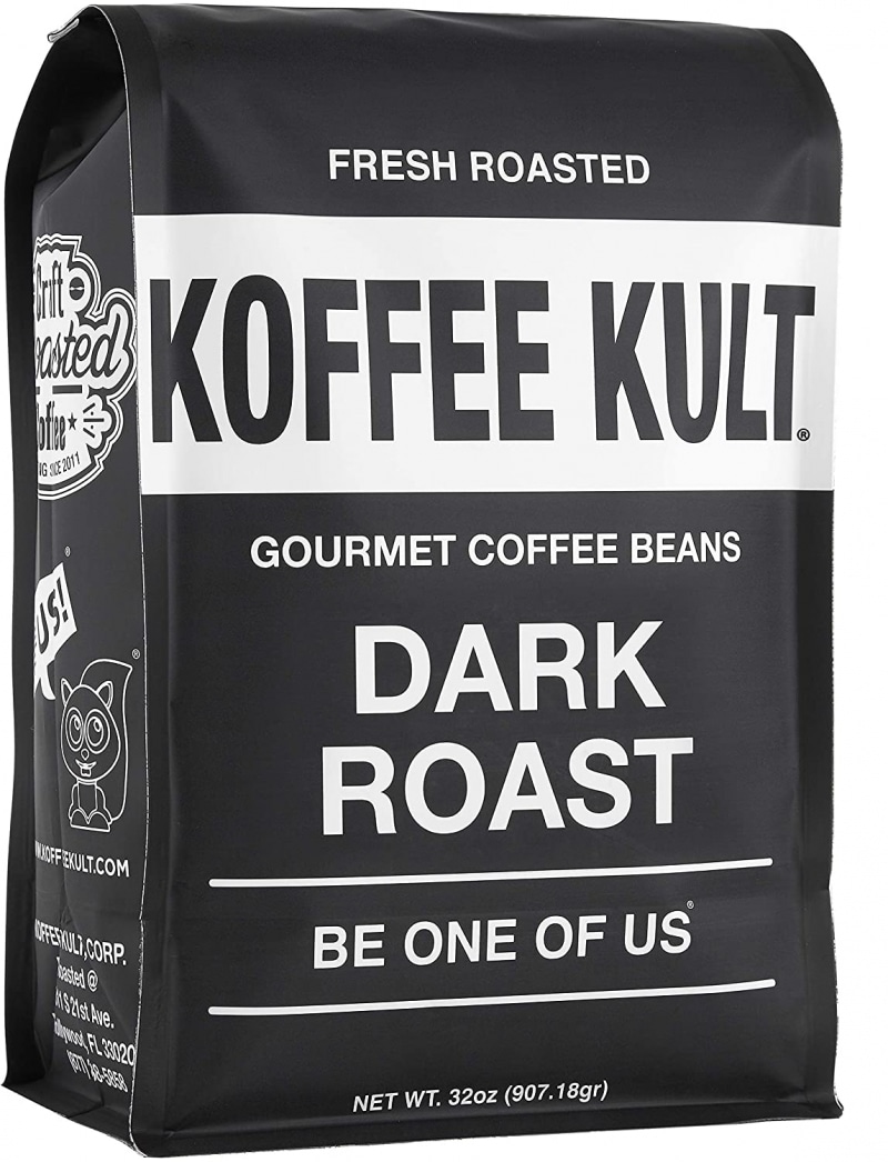 8. Koffee Kult Coffee Beans Dark Roasted 