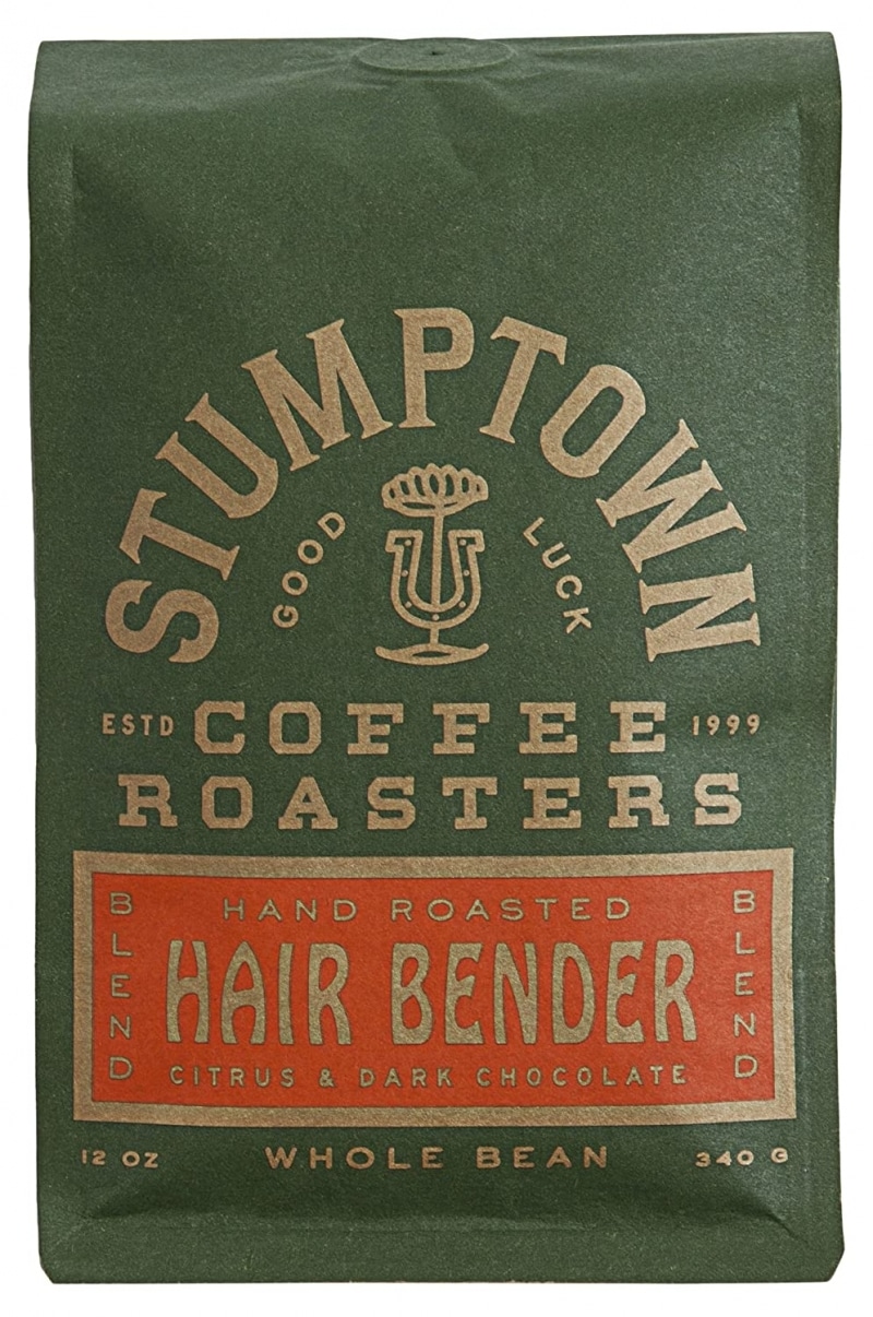 8. Stumptown Coffee Roasters Hair Bender Whole Bean Coffee 