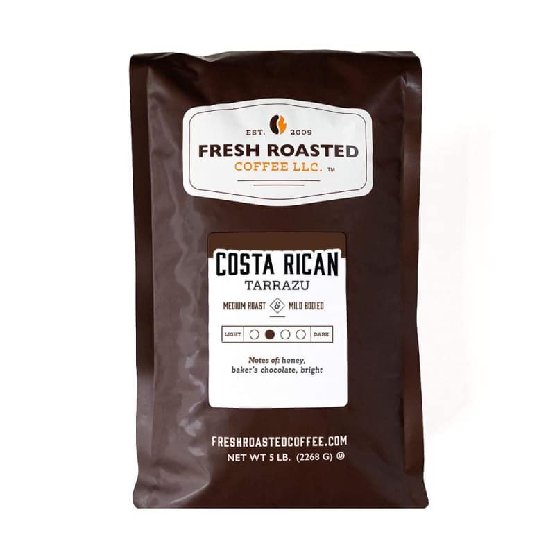 9. Fresh Roasted Coffee Costa Rican Tarrazu 
