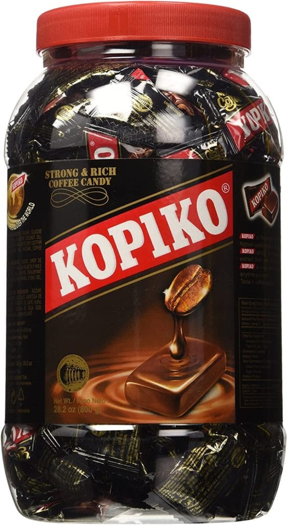 1. Kopiko Coffee Candy In Jar