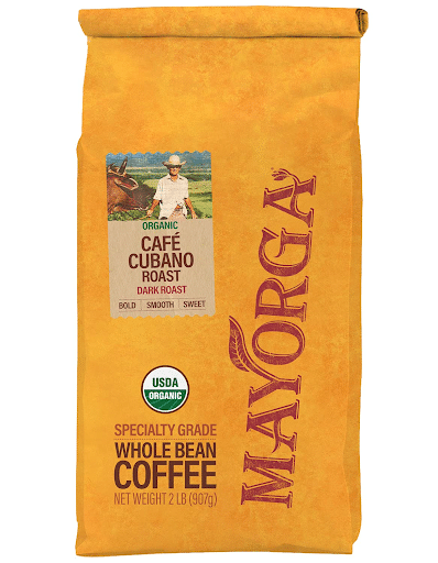 3. Mayorga Organic Coffee, Cubano Roast, Dark Roast  