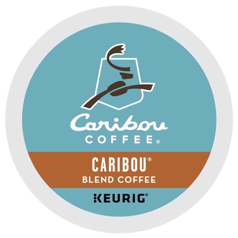 4. Caribou Blend K-Cup Portion Pack for Keurig K-Cup Brewers 