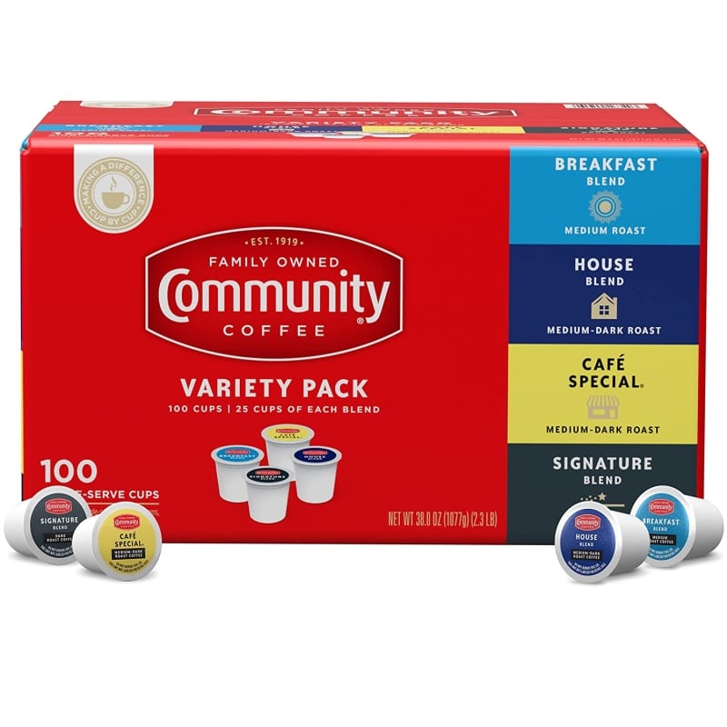 5. Community Coffee Variety Pack 