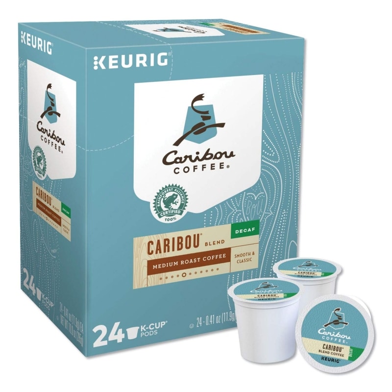 5. Caribou Decaf Blend K-Cup Coffee  